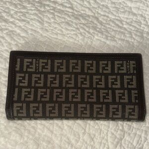 Fendi Zucchino Long Wallet